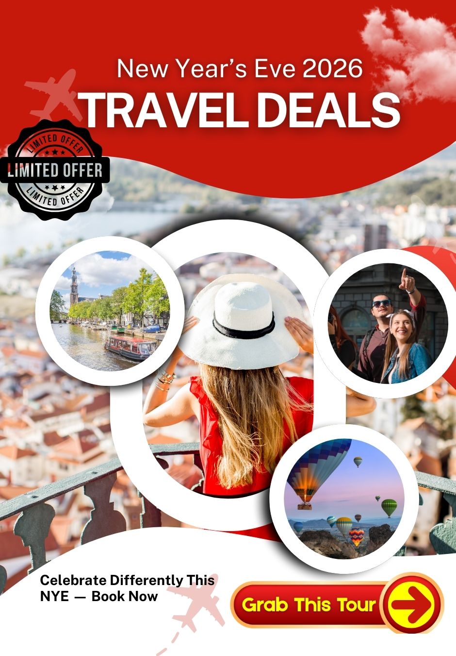 New Year’s Eve 2026 Travel Deals in Bike Tour of Amsterdam's, Netherlands